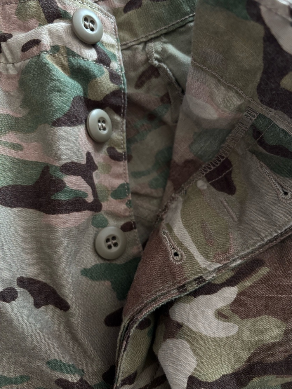 US Army OCP Multi Camo Combat Cargo Pants Military 32x30 33x32 Medium Regular - Picture 12 of 14
